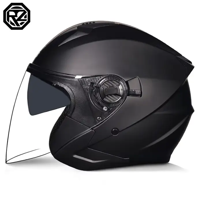 3/4 Casque ouvert Moto 3C Dot approuvé casques de Motocross de haute qualité Cascos Para