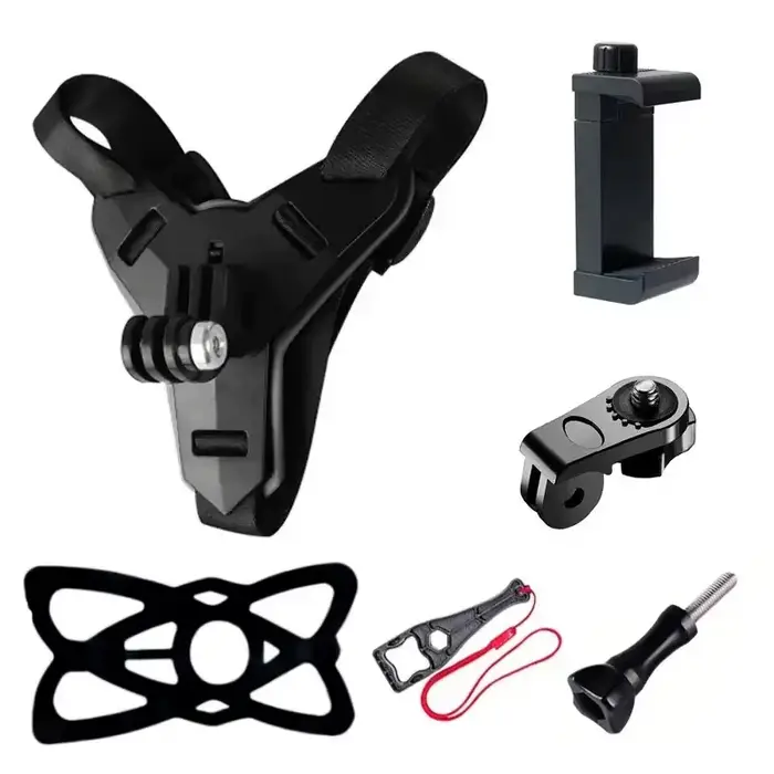 Accessoires de montage de casque de moto pour GoPro