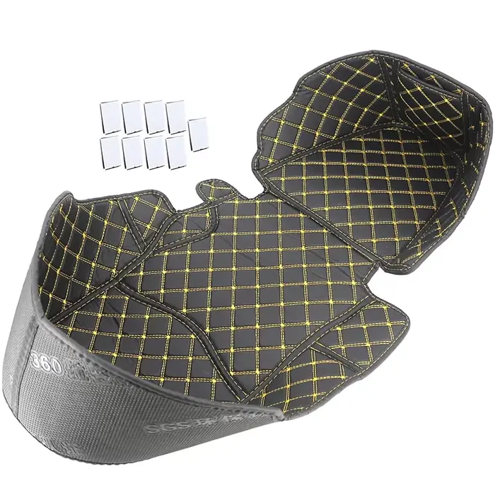Pour Yamaha X-MAX XMAX 125 300 400 250 2017-2026 Boîte de rangement moto en cuir Accessoires Doublur