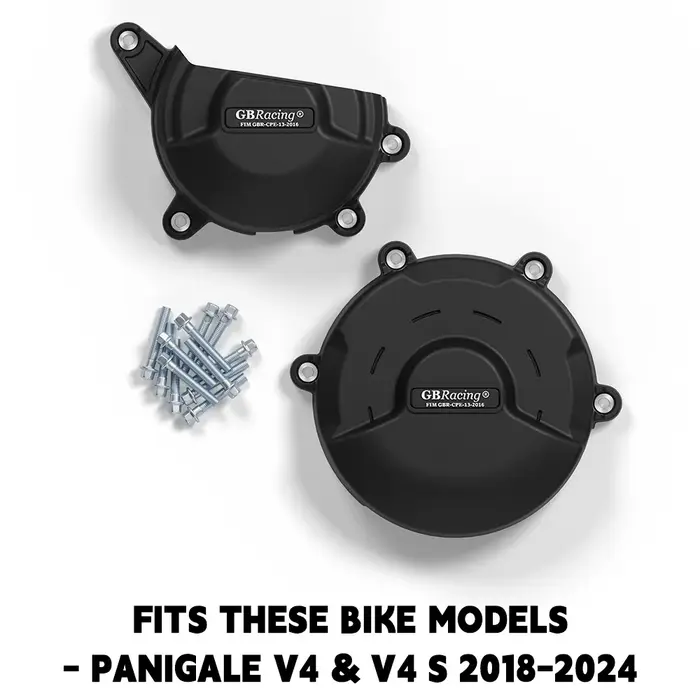 V2 compatible avec ces modèles de moto - Panigale V4 & V4 S 2018-2024, couvercle d'embrayage V4S Pan
